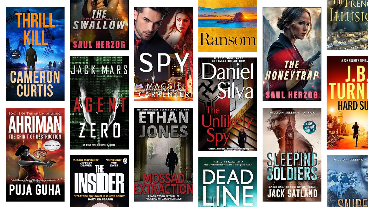 20 Gripping Spy & Espionage Thriller Books to Read