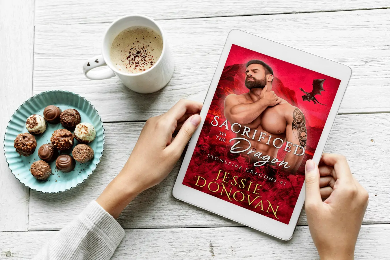 Sacrificed to the Dragon by Jessie Donovan (Stonefire British Dragons Book # 1)