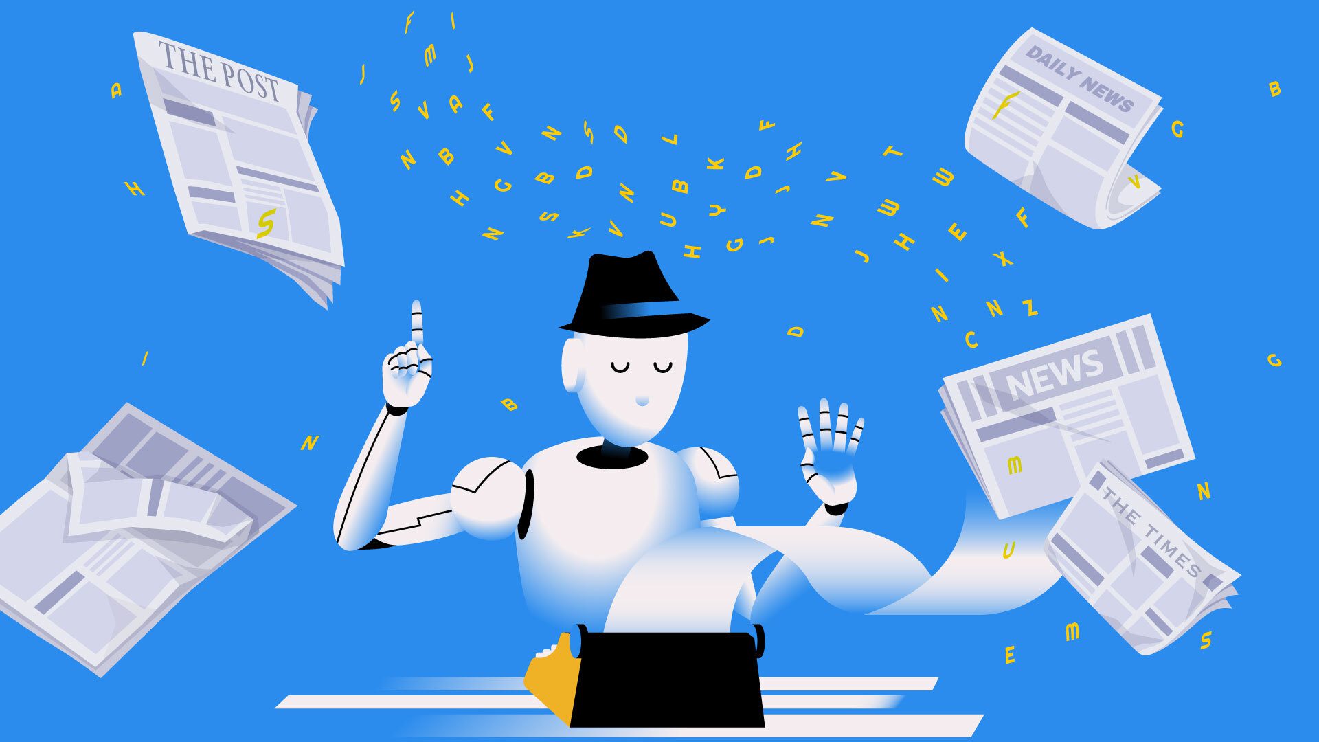 Italian newspaper gives free rein to AI, admires its irony
