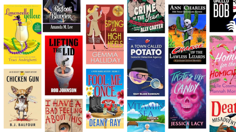 20 Mystery-Comedies I Read in 2026 That Turned Crime Into Comedy