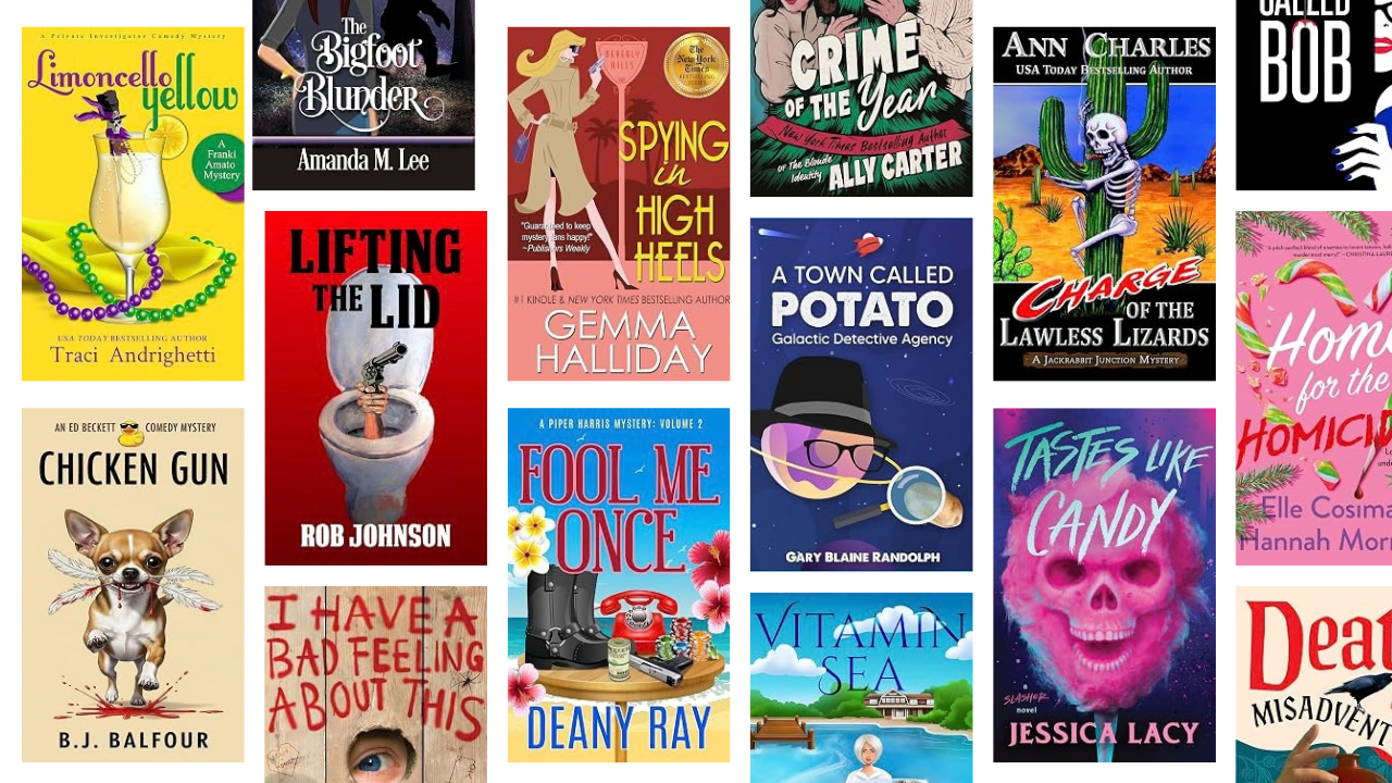20 Mystery-Comedies I Read in 2026 That Turned Crime Into Comedy
